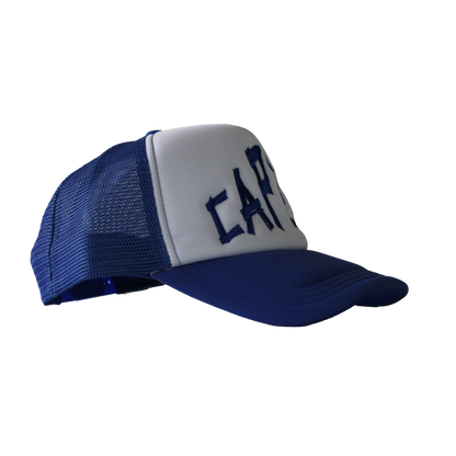 Blue & White Cap