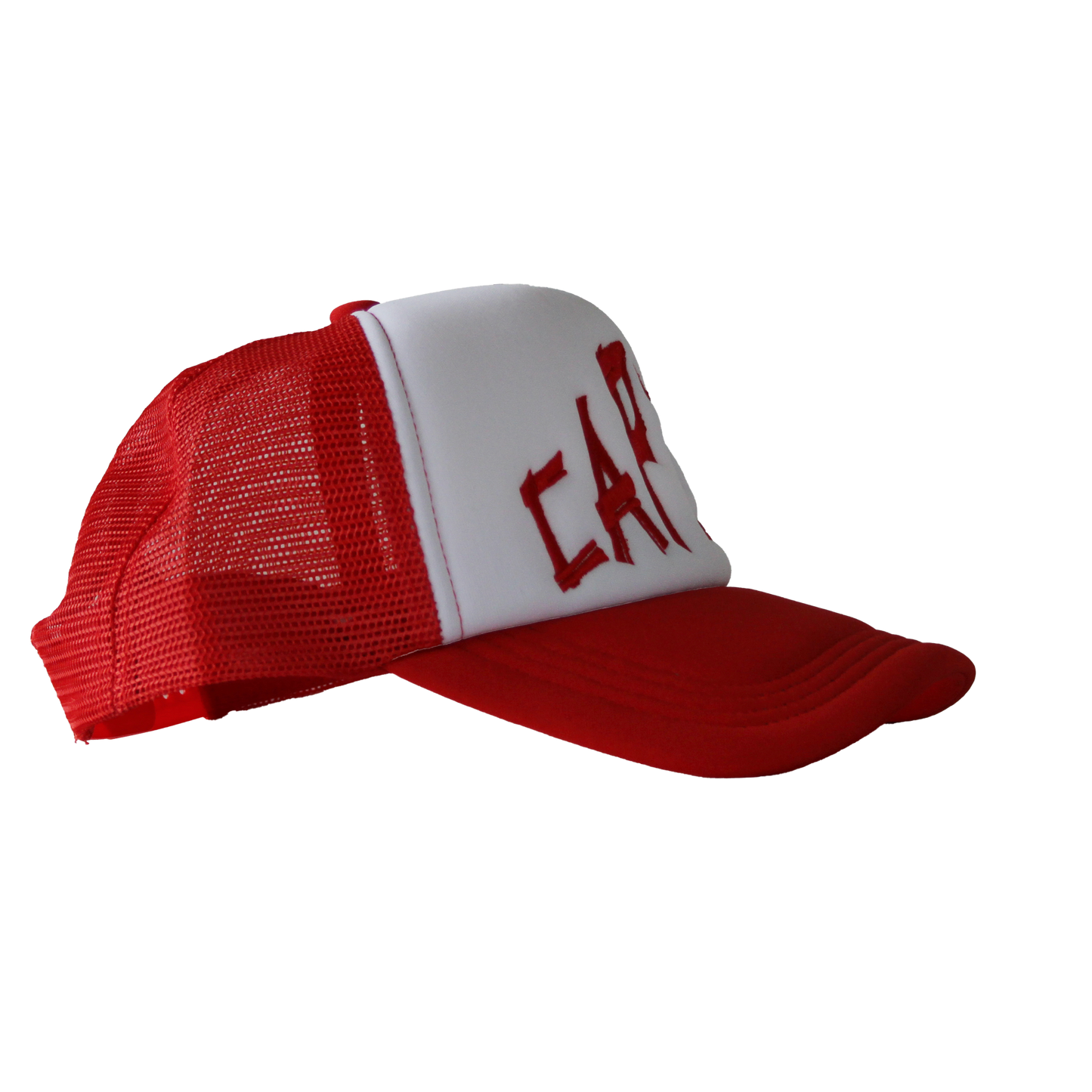 Red & White Cap